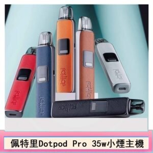 DOTMOD佩特里DOTPOD S PRO 35W電子煙主機空倉煙彈官網 - 黑色