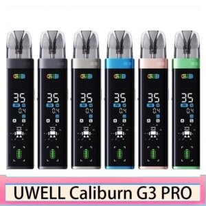 UWELL Caliburn G3 Pro Pod咖哩棒電子煙主機官網評價說明書 - 黑色
